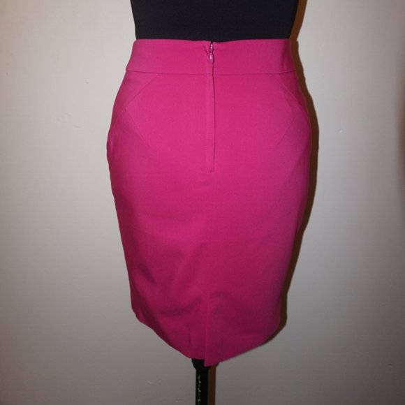Hot Pink H&M Pencil Skirt - Picture 2 of 8